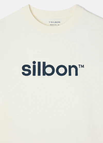 Camiseta Flock Crema - Silbon