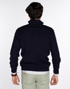 Jersey Icon Zipper Navy Blue - Harper &amp; Neyer