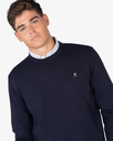 Jersey Icon Round Neck Navy Blue - Harper &amp; Neyer