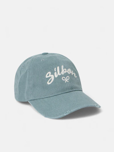 Gorra Desgastada Verde - Silbon