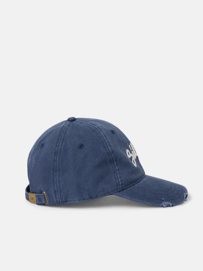 Gorra Desgastada Azul Marino - Silbon