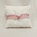 Pulsera Cinta Volante Elástica con Inicial Silueta