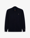 Cardigan Icon Zipper Navy Blue - Harper &amp; Neyer