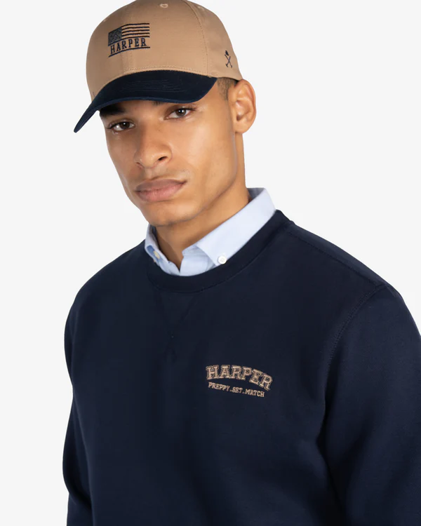 Sudadera Michigan Navy Blue - Harper &amp; Neyer