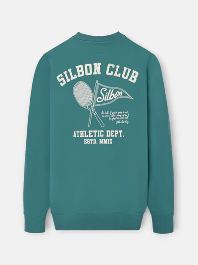 Sudadera Athletic Dept. Petroleo  - Silbon