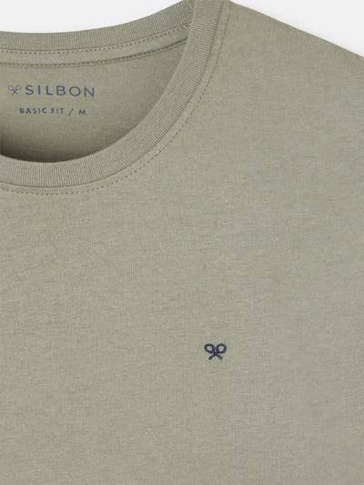 Camiseta Minilogo Verde- Silbon