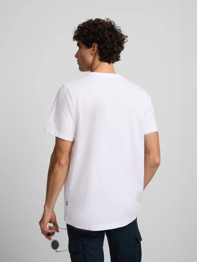 Camiseta Silbon Minilogo Blanco - Silbon