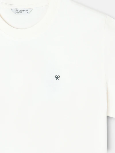 Camiseta Silbon Country House Crema - Silbon