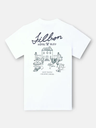 Camiseta Hotel Bleu Blanca - Silbon