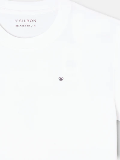 Camiseta Relaxed Fit Silbon Vacation Blanco - Silbon