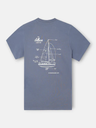 Camiseta Luxury Boat Azul Indigo - Silbon