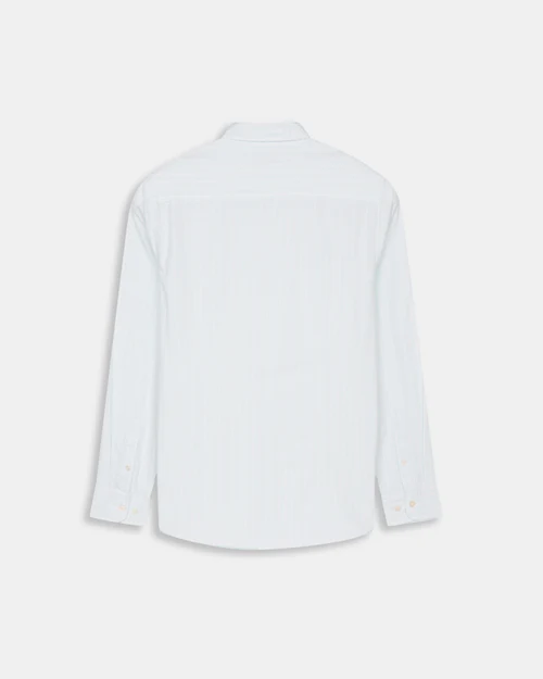 Camisa Shoreline Striped Green Mist - Harper &amp; Neyer