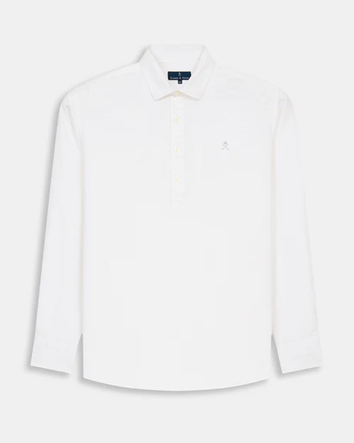 Polera Linen White - Harper &amp; Neyer