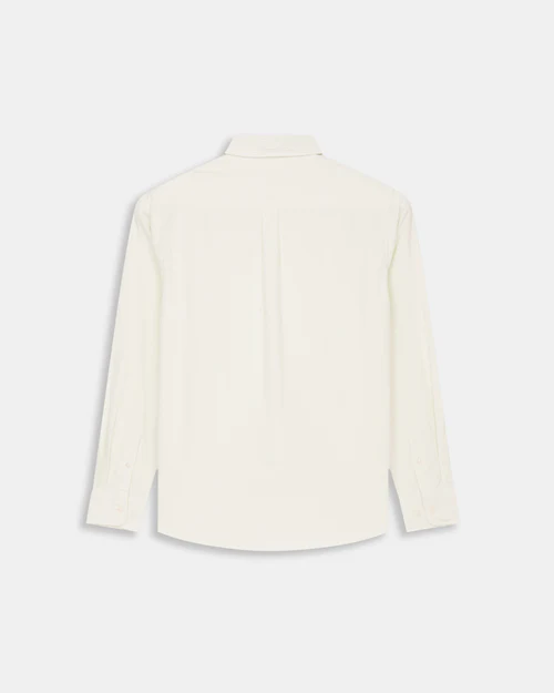 Camisa Monaco Striped Oxford Green Haze - Harper &amp; Neyer