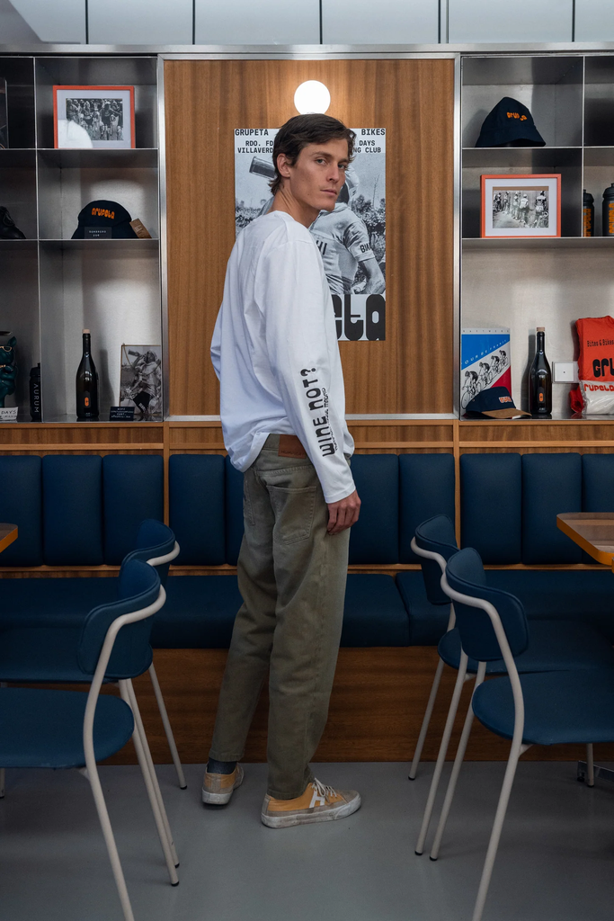 Camiseta Manga Larga Wine not? - Humpier