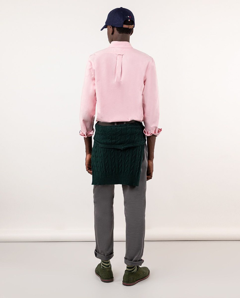 Camisa Lisa Oxford Coral - El Ganso