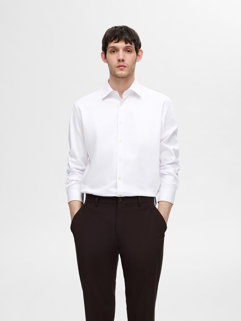 SLHslim-Ethan Shirt LS Spread Noos Color Bright White - Selected Homme