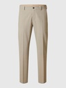 SlhSlim Cedric Structure Sand - Pantalones Beige - Selected Homme