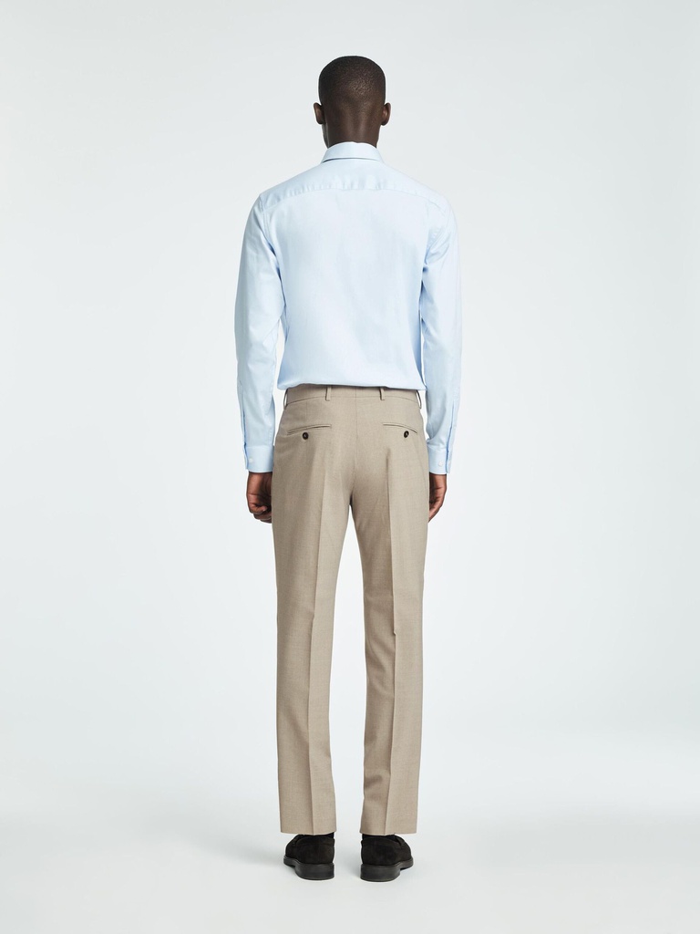 SlhSlim Cedric Structure Sand - Pantalones Beige - Selected Homme