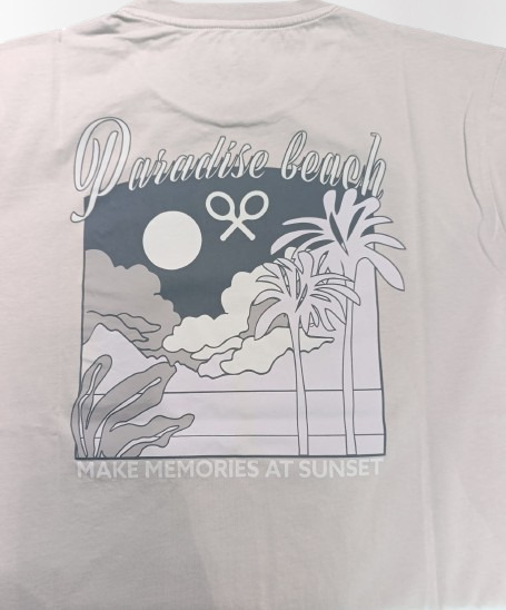 Camiseta Paradise Beach Verde - Silbon