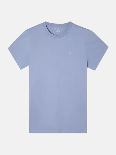 Camiseta Iconos Holiday Azul - Silbon