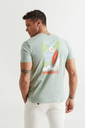 Camiseta Washed Summer Elements Khaki - Williot