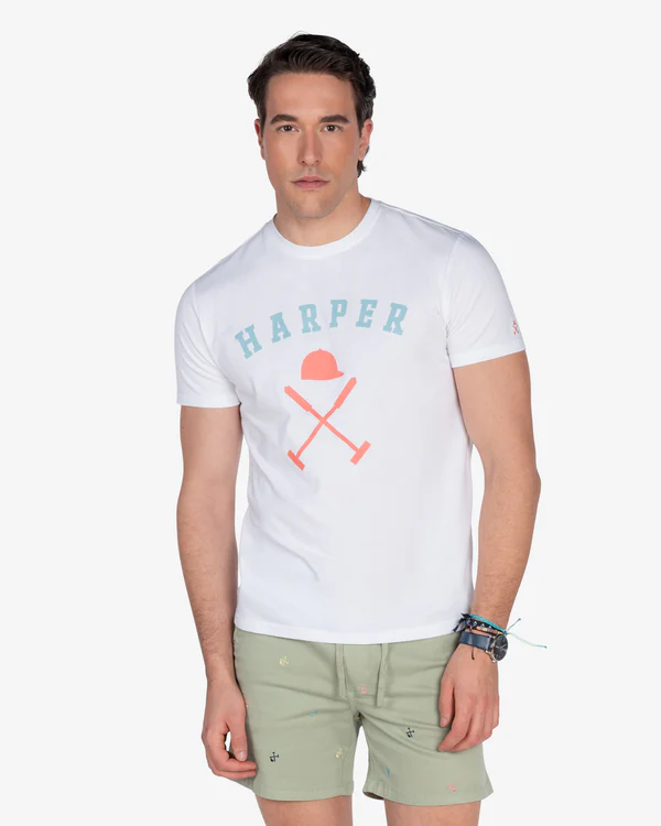 Camiseta New England White - Harper &amp; Neyer
