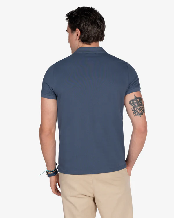 Polo Retro Light Wash Blue - Harper &amp; Neyer