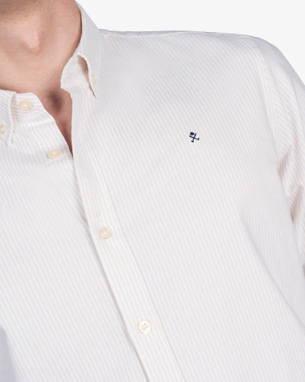 Camisa Mediterraneo Camel  - Harper &amp; Neyer