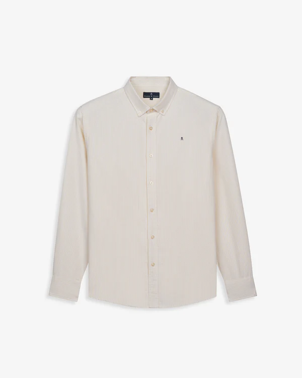 Camisa Mediterraneo Camel  - Harper &amp; Neyer