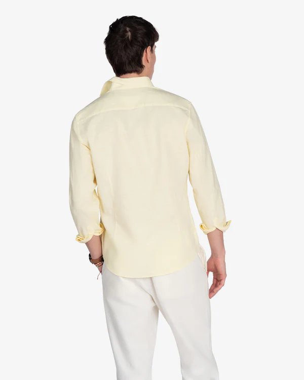 Camisa Royal Academy Vainilla Yellow  - Harper &amp; Neyer