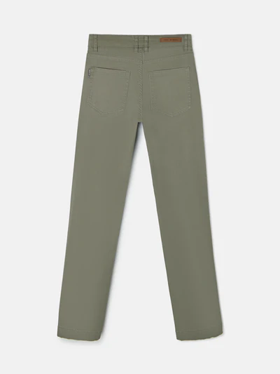 Pantalon Sport Cinco Bolsillos Casual Verde - Silbon