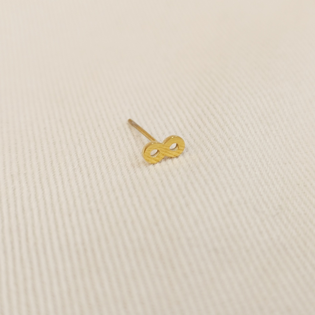 Pendiente Infinito Dorado