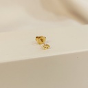 Pendiente Mini Ojo Dorado