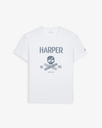 Camiseta Skull White  - Harper &amp; Neyer