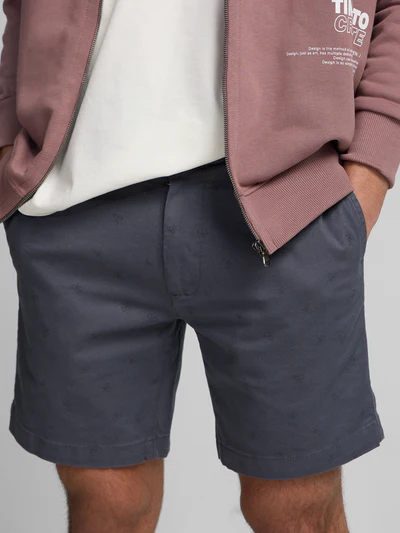 Bermuda Fantasia Azul Indigo - Silbon