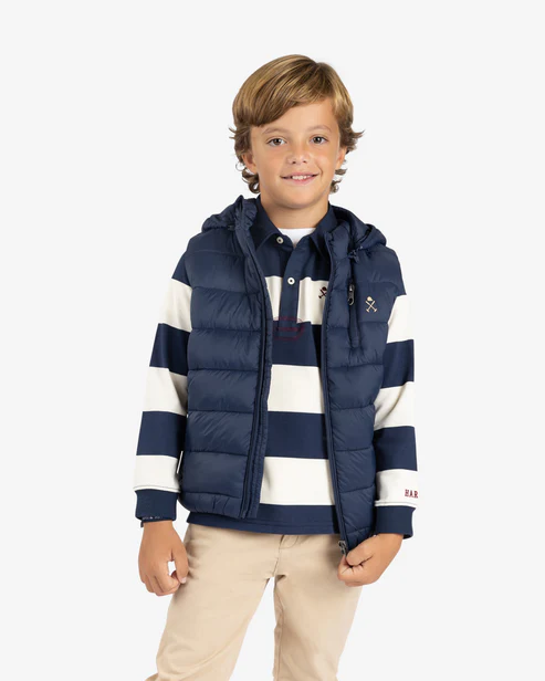 Chaleco Galway Kids Navy Blue - Harper &amp; Neyer