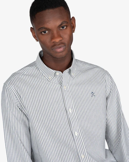 Camisa North Sea Navy Blue - Harper &amp; Neyer