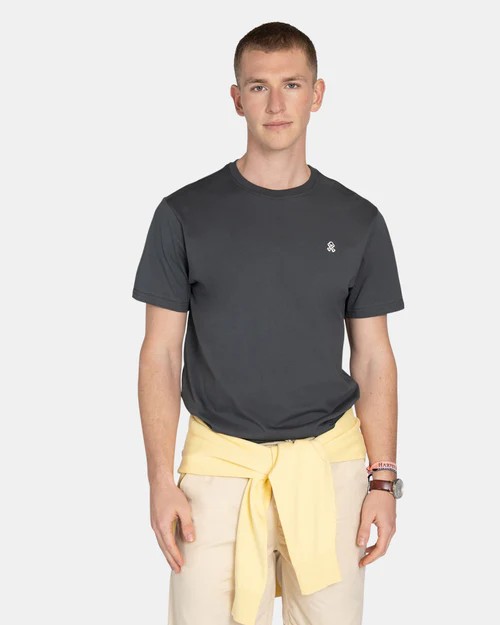 Camiseta Biscuit Retro Logo Black - Harper &amp; Neyer