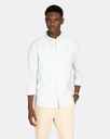 Camisa Shoreline Striped Green Mist - Harper &amp; Neyer