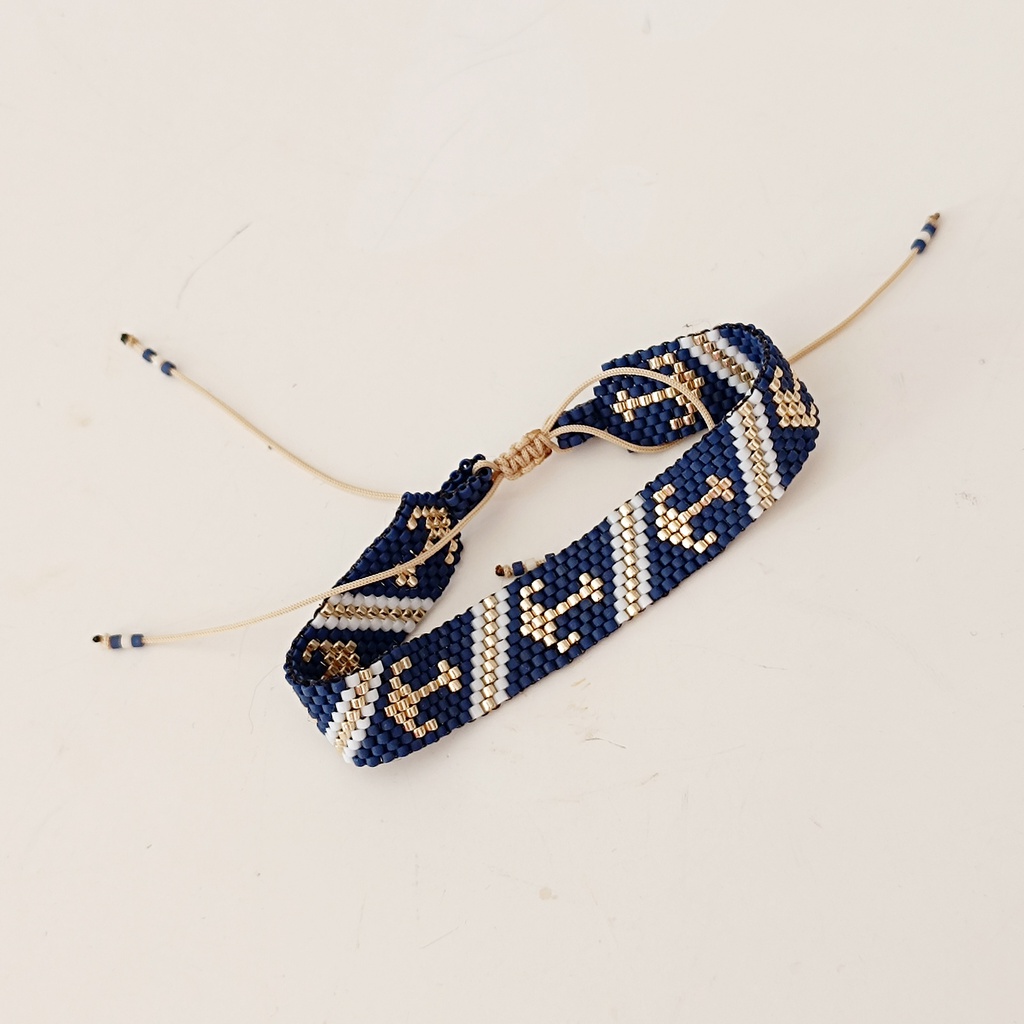 Pulsera Miyuki Anclas