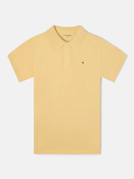 Polo Clásico Liso Amarillo - Silbon