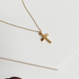 Collar Cruz Dorado